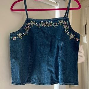 New with tags - Jean LA Blues top